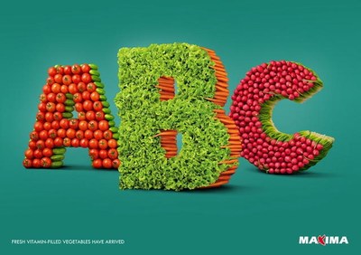 新鮮起義 2012年平面廣告蔬果篇，一場(chǎng)色彩與創(chuàng)意的味覺(jué)革命